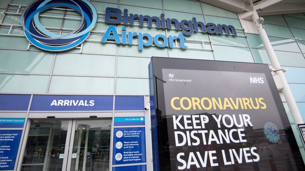 Covid: Four fined in Birmingham over red-list travel
